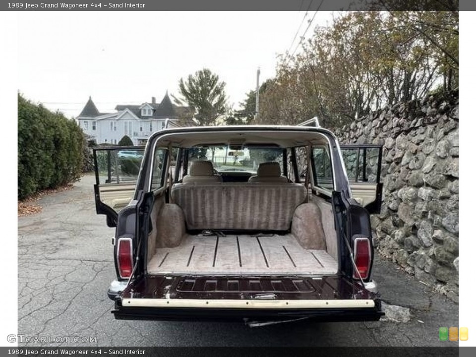 Sand Interior Trunk for the 1989 Jeep Grand Wagoneer 4x4 #145766943