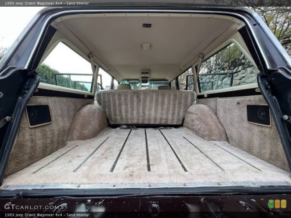 Sand Interior Trunk for the 1989 Jeep Grand Wagoneer 4x4 #145766961