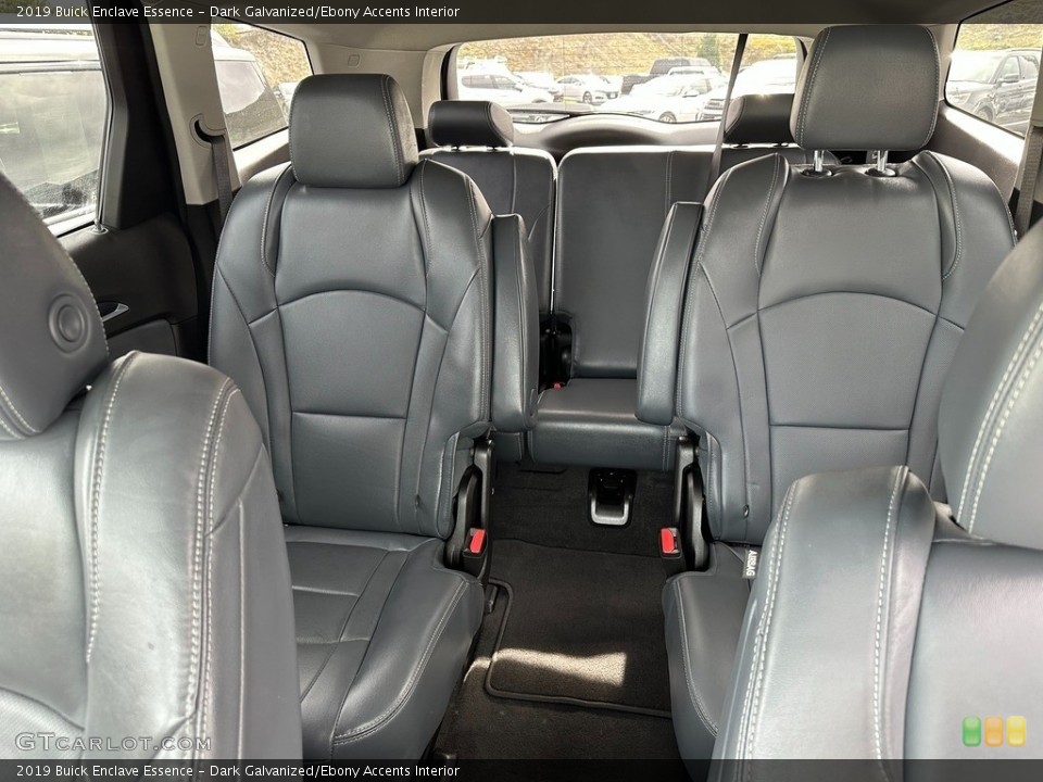 Dark Galvanized/Ebony Accents Interior Rear Seat for the 2019 Buick Enclave Essence #145767666