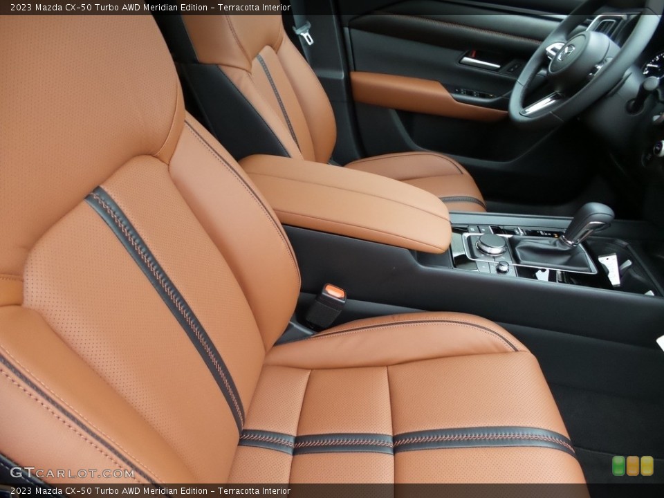 Terracotta Interior Front Seat for the 2023 Mazda CX-50 Turbo AWD Meridian Edition #145767873