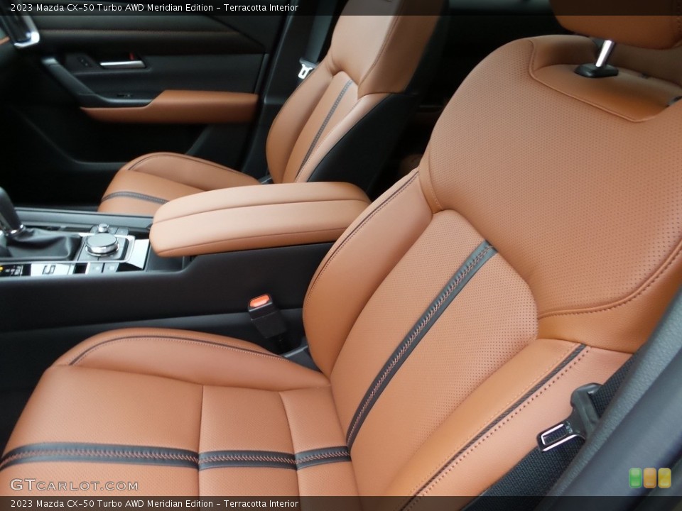 Terracotta Interior Front Seat for the 2023 Mazda CX-50 Turbo AWD Meridian Edition #145767912