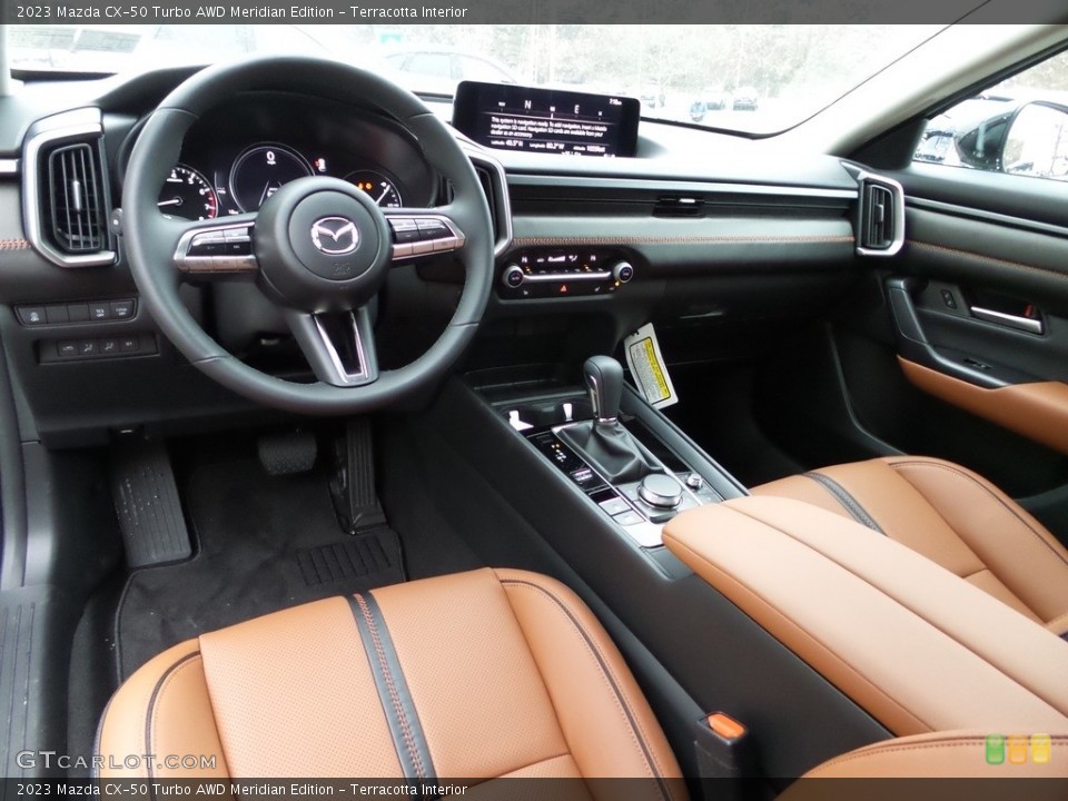 Terracotta Interior Photo for the 2023 Mazda CX-50 Turbo AWD Meridian Edition #145767951