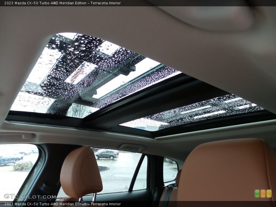 Terracotta Interior Sunroof for the 2023 Mazda CX-50 Turbo AWD Meridian Edition #145767993