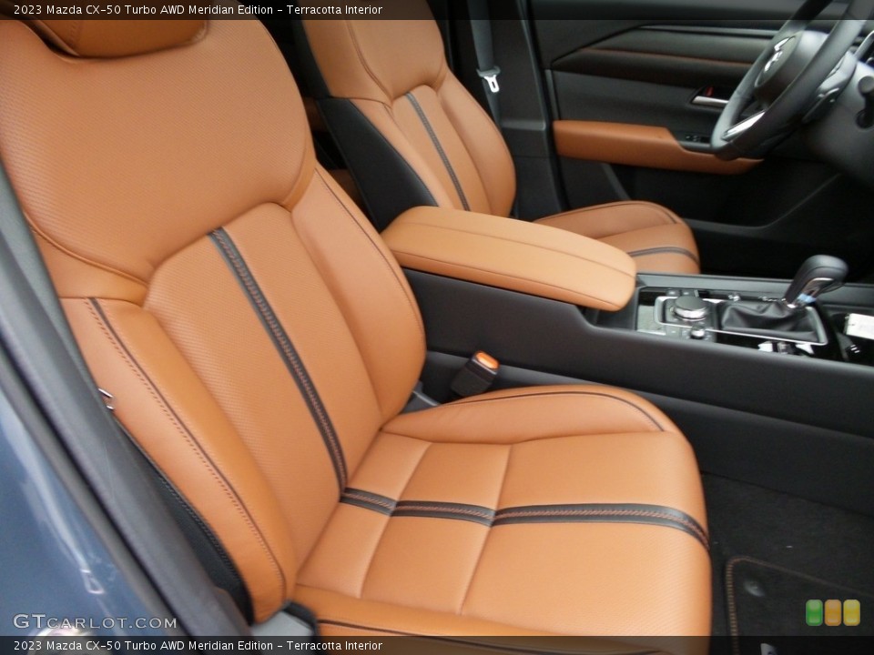 Terracotta Interior Front Seat for the 2023 Mazda CX-50 Turbo AWD Meridian Edition #145768611