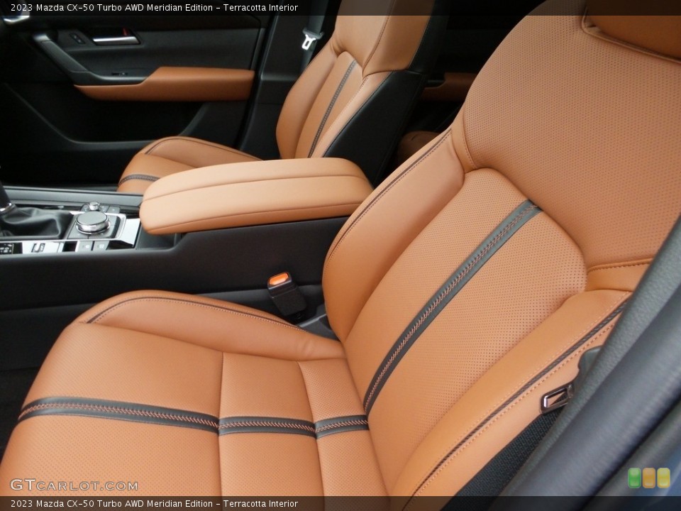 Terracotta Interior Front Seat for the 2023 Mazda CX-50 Turbo AWD Meridian Edition #145768638