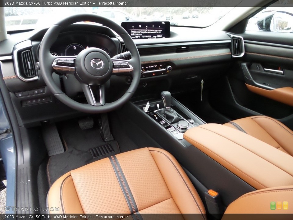 Terracotta Interior Front Seat for the 2023 Mazda CX-50 Turbo AWD Meridian Edition #145768668