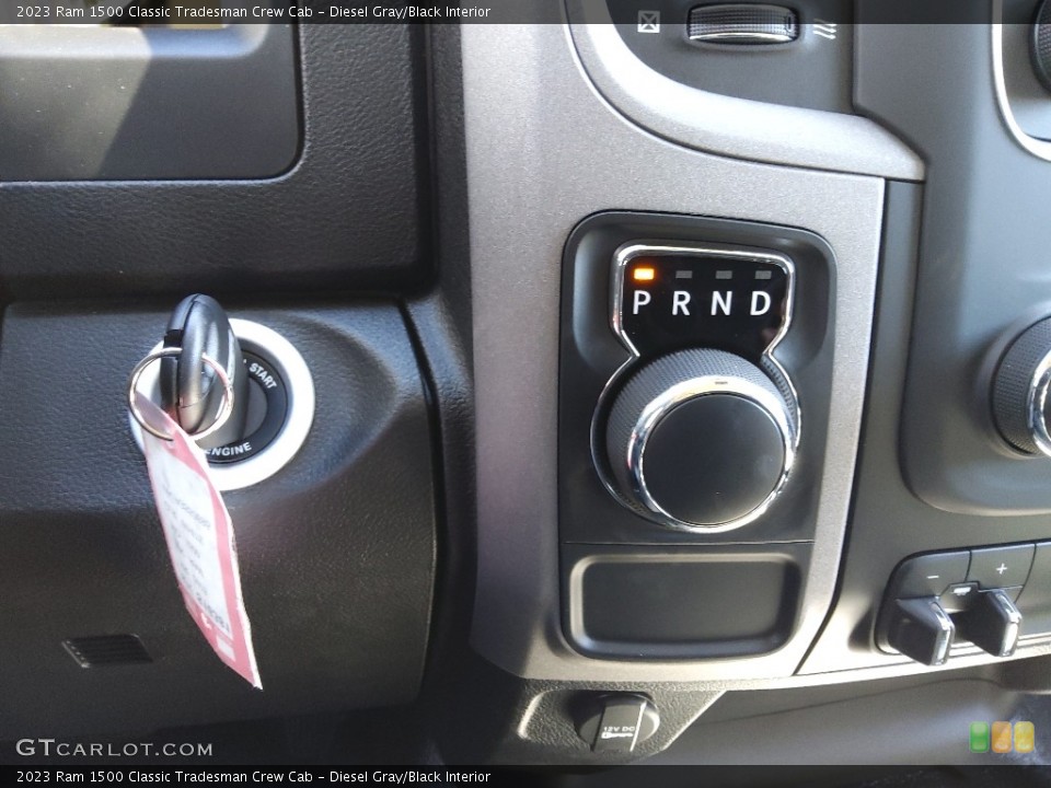 Diesel Gray/Black Interior Transmission for the 2023 Ram 1500 Classic Tradesman Crew Cab #145772258