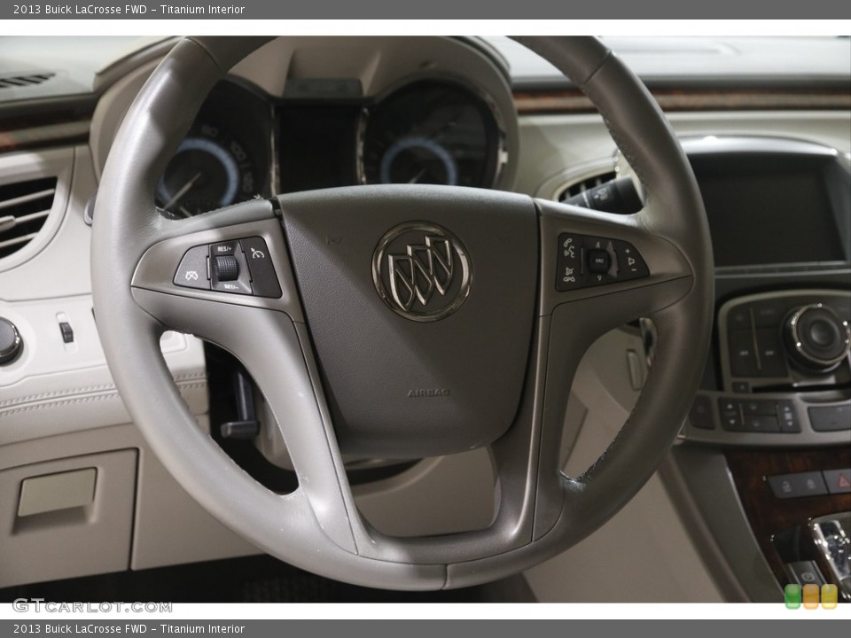 Titanium Interior Steering Wheel for the 2013 Buick LaCrosse FWD #145772803