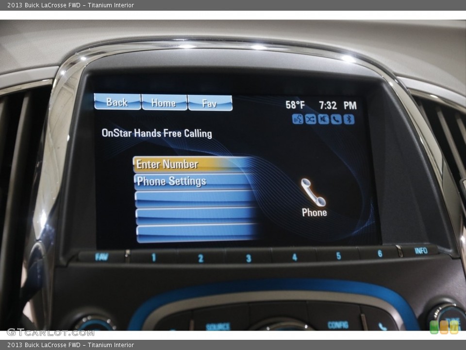 Titanium Interior Controls for the 2013 Buick LaCrosse FWD #145772889