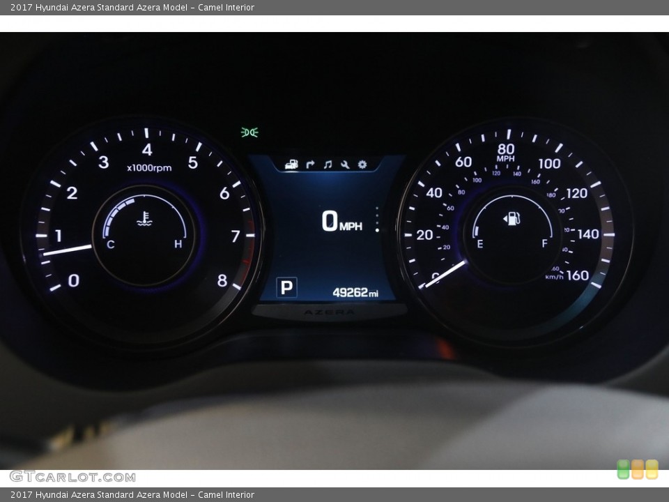 Camel Interior Gauges for the 2017 Hyundai Azera  #145773259