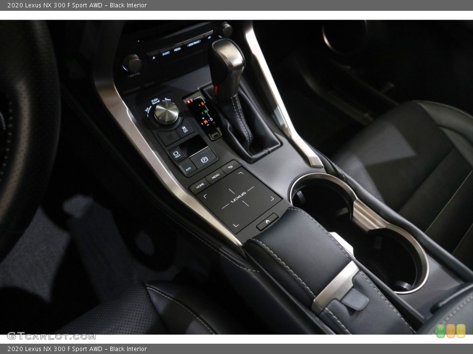 Black Interior Transmission for the 2020 Lexus NX 300 F Sport AWD #145774321