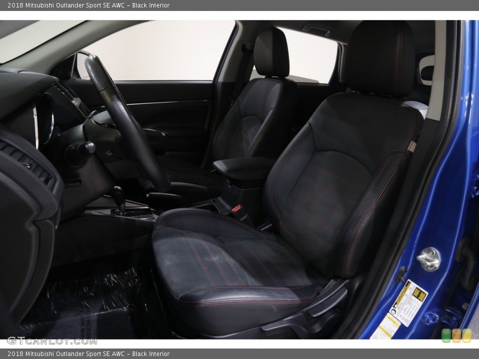 Black Interior Front Seat for the 2018 Mitsubishi Outlander Sport SE AWC #145774468