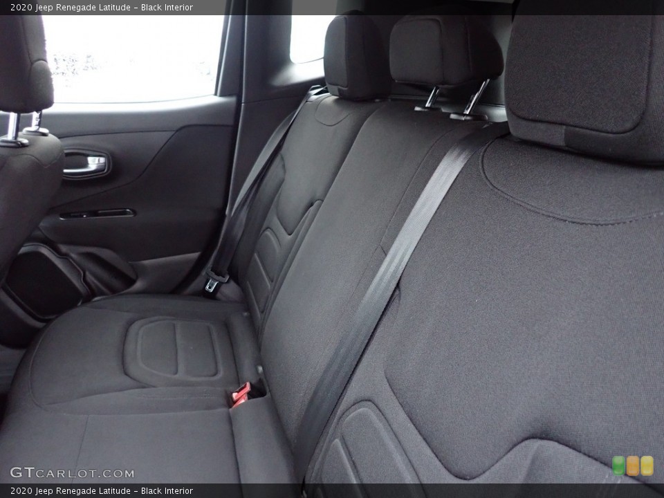 Black Interior Rear Seat for the 2020 Jeep Renegade Latitude #145774870