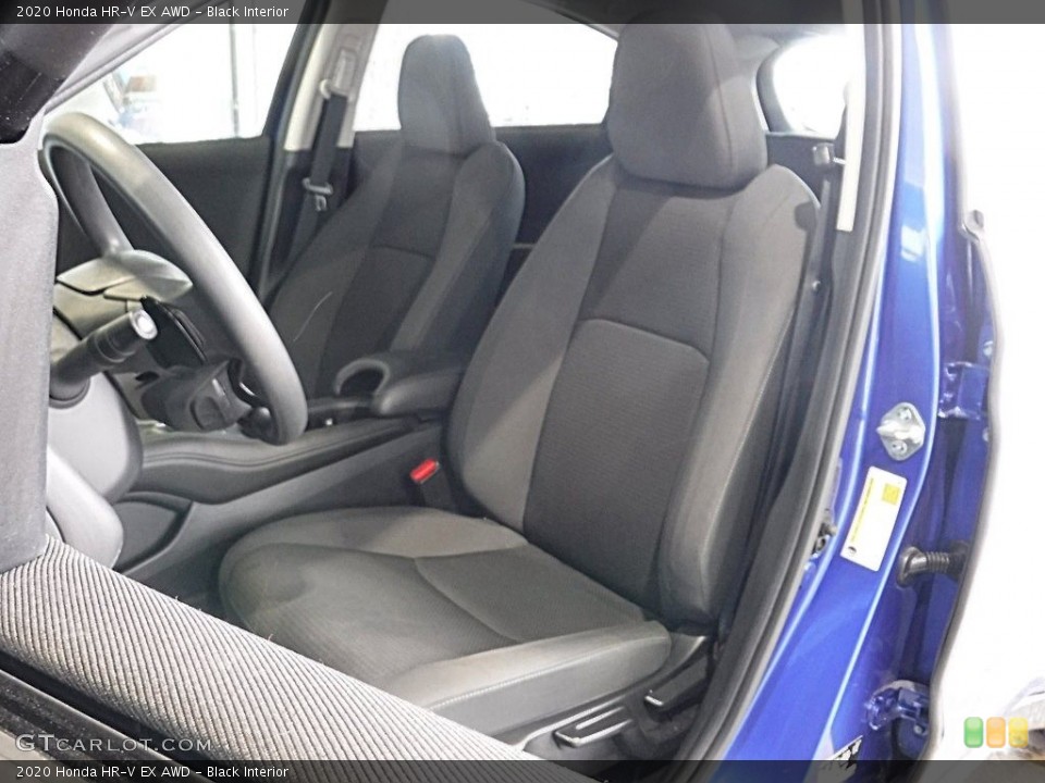 Black Interior Front Seat for the 2020 Honda HR-V EX AWD #145775290