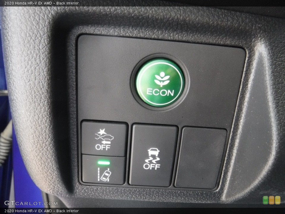 Black Interior Controls for the 2020 Honda HR-V EX AWD #145775305