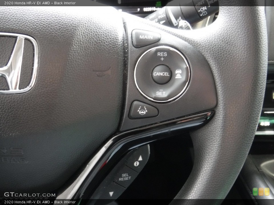 Black Interior Controls for the 2020 Honda HR-V EX AWD #145775506