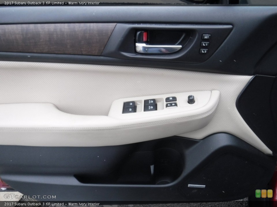 Warm Ivory Interior Door Panel for the 2017 Subaru Outback 3.6R Limited #145777321