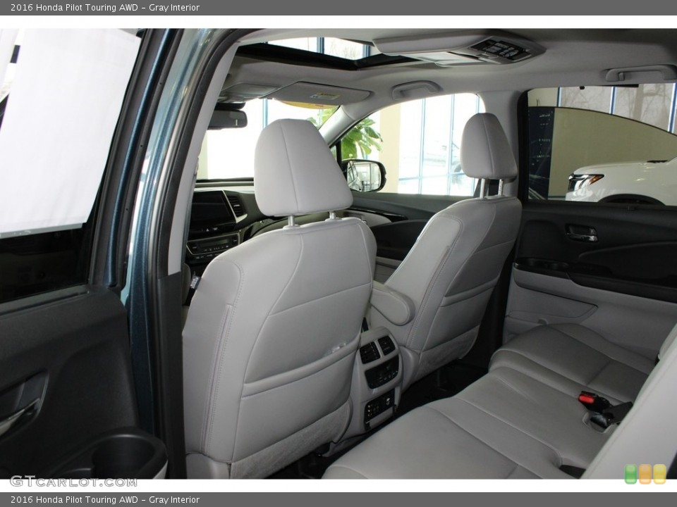 Gray Interior Rear Seat for the 2016 Honda Pilot Touring AWD #145778740