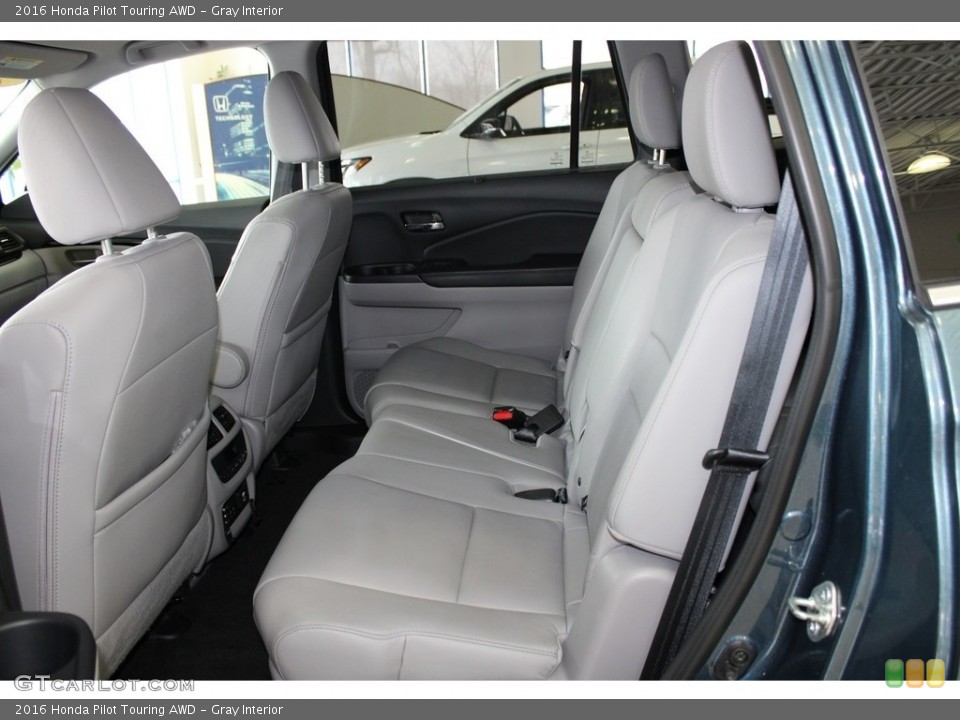 Gray Interior Rear Seat for the 2016 Honda Pilot Touring AWD #145778749