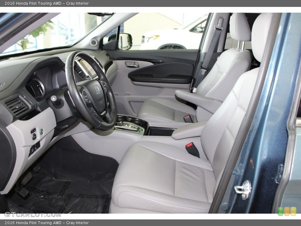 Gray Interior Prime Interior for the 2016 Honda Pilot Touring AWD #145778785