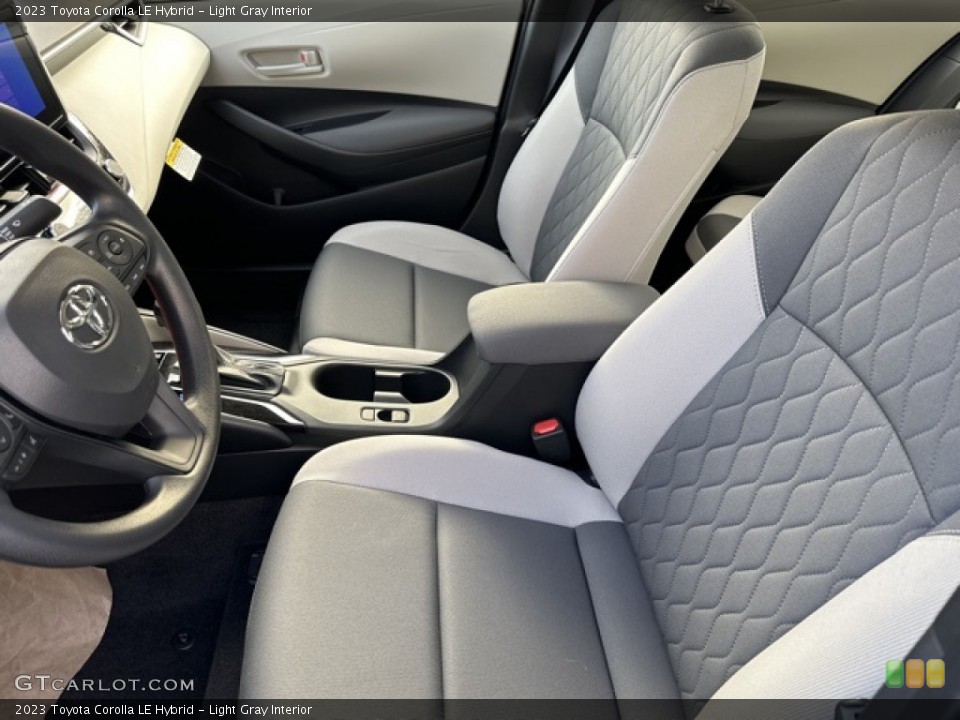 Light Gray Interior Photo for the 2023 Toyota Corolla LE Hybrid #145779836