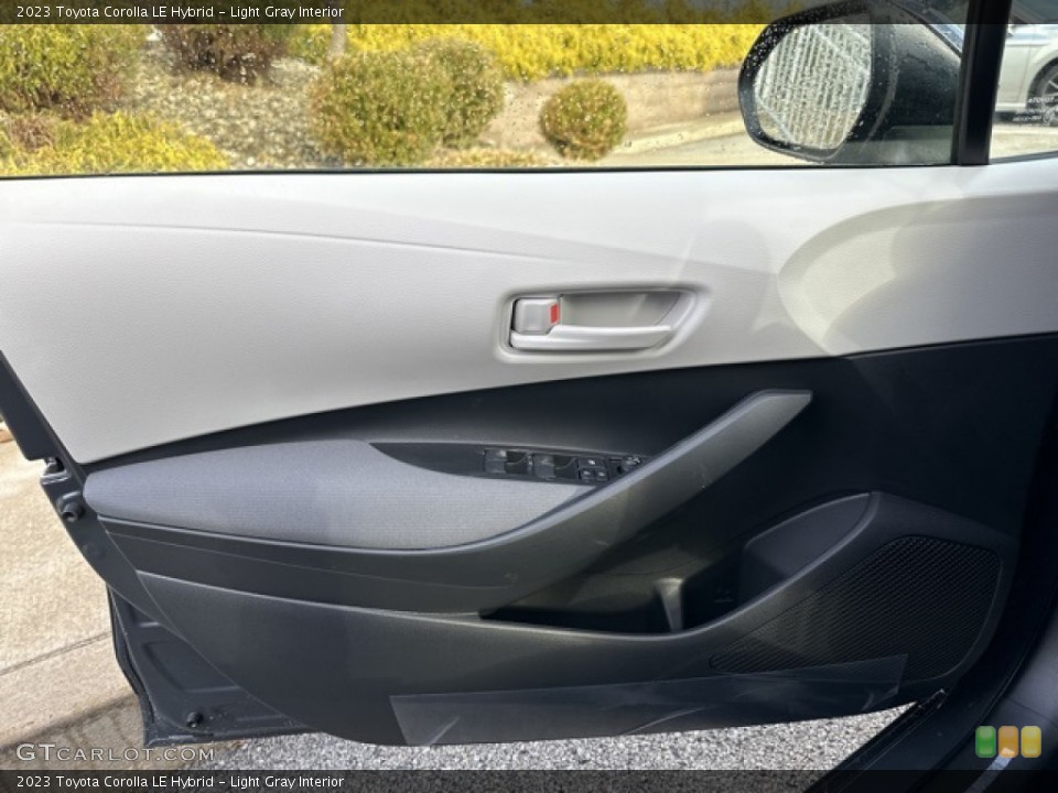 Light Gray Interior Door Panel for the 2023 Toyota Corolla LE Hybrid #145780120