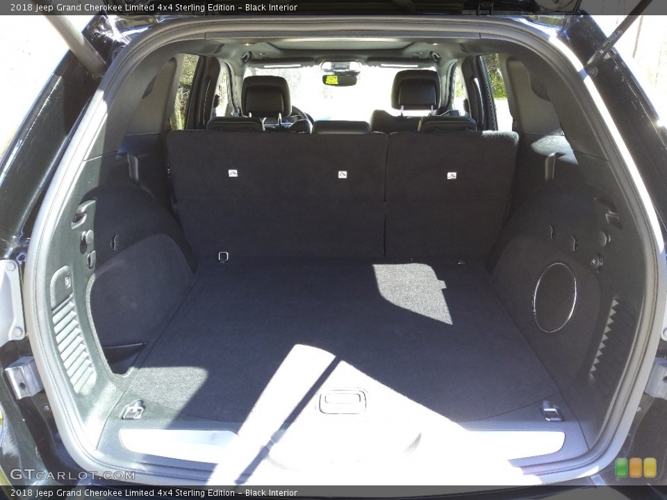 Black Interior Trunk for the 2018 Jeep Grand Cherokee Limited 4x4 Sterling Edition #145780365