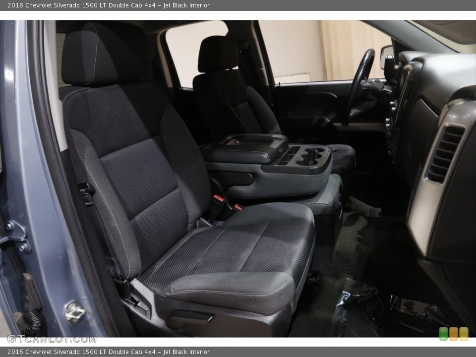 Jet Black Interior Front Seat for the 2016 Chevrolet Silverado 1500 LT Double Cab 4x4 #145782080