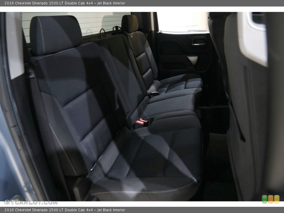 Jet Black Interior Rear Seat for the 2016 Chevrolet Silverado 1500 LT Double Cab 4x4 #145782092