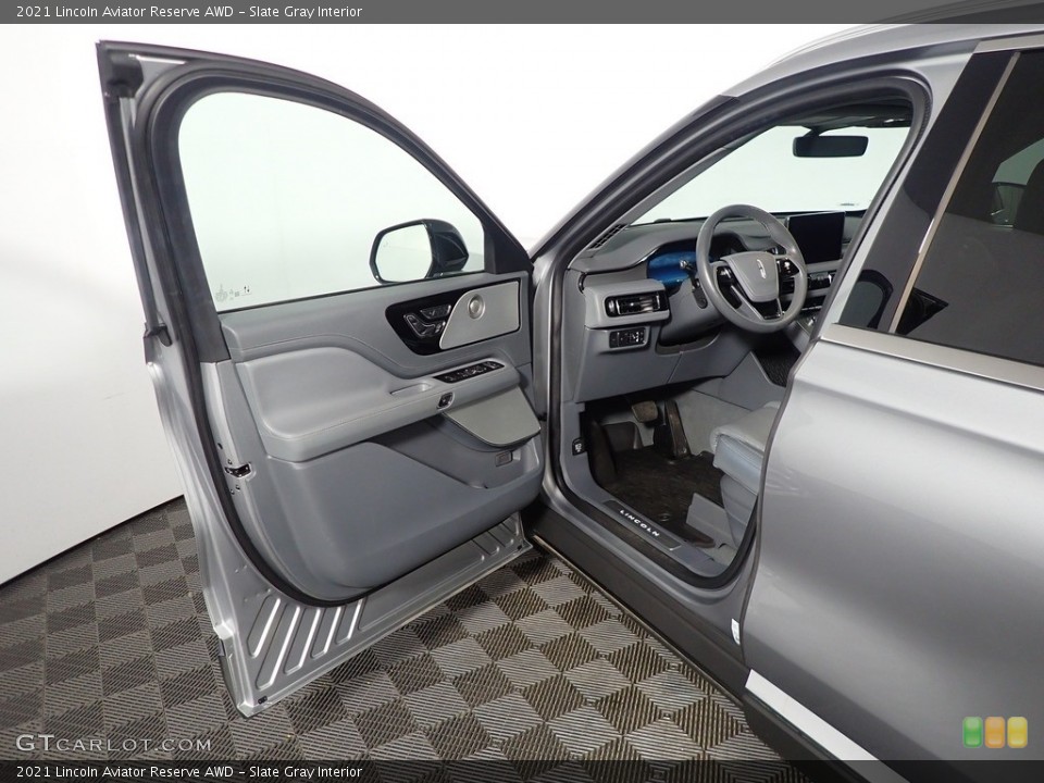 Slate Gray Interior Door Panel for the 2021 Lincoln Aviator Reserve AWD #145782308
