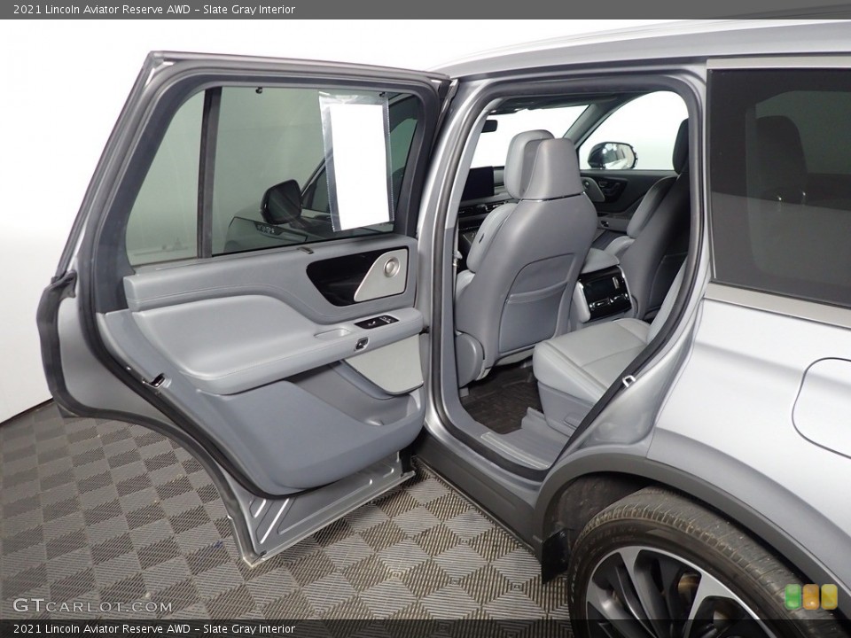 Slate Gray Interior Rear Seat for the 2021 Lincoln Aviator Reserve AWD #145782467
