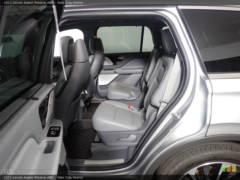 Slate Gray Interior Rear Seat for the 2021 Lincoln Aviator Reserve AWD #145782476