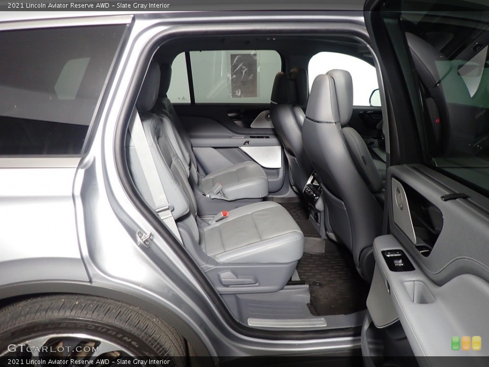 Slate Gray Interior Rear Seat for the 2021 Lincoln Aviator Reserve AWD #145782494
