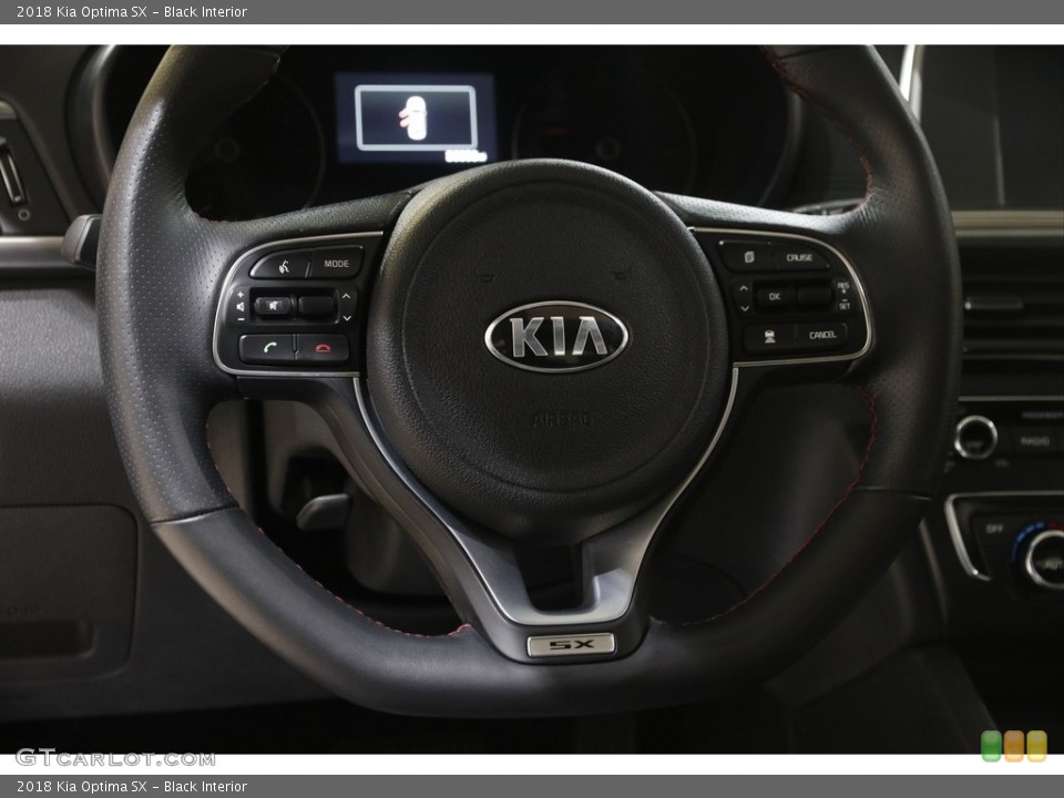 Black Interior Steering Wheel for the 2018 Kia Optima SX #145782521