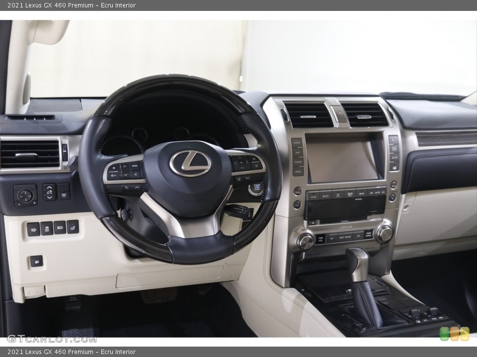Ecru Interior Dashboard for the 2021 Lexus GX 460 Premium #145783996