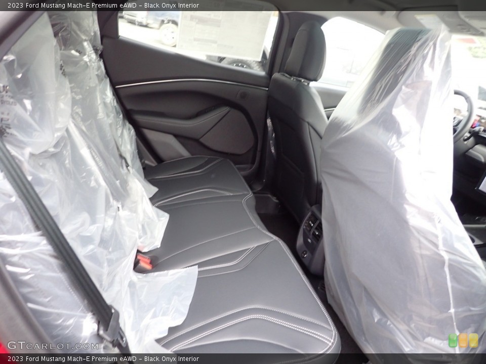 Black Onyx Interior Rear Seat for the 2023 Ford Mustang Mach-E Premium eAWD #145786330