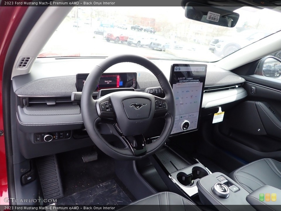 Black Onyx Interior Photo for the 2023 Ford Mustang Mach-E Premium eAWD #145786381