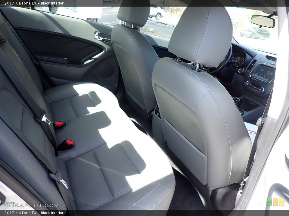 Black Interior Rear Seat for the 2017 Kia Forte EX #145787266