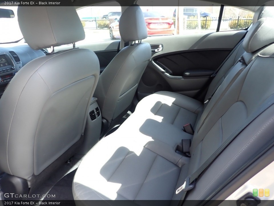 Black Interior Rear Seat for the 2017 Kia Forte EX #145787314