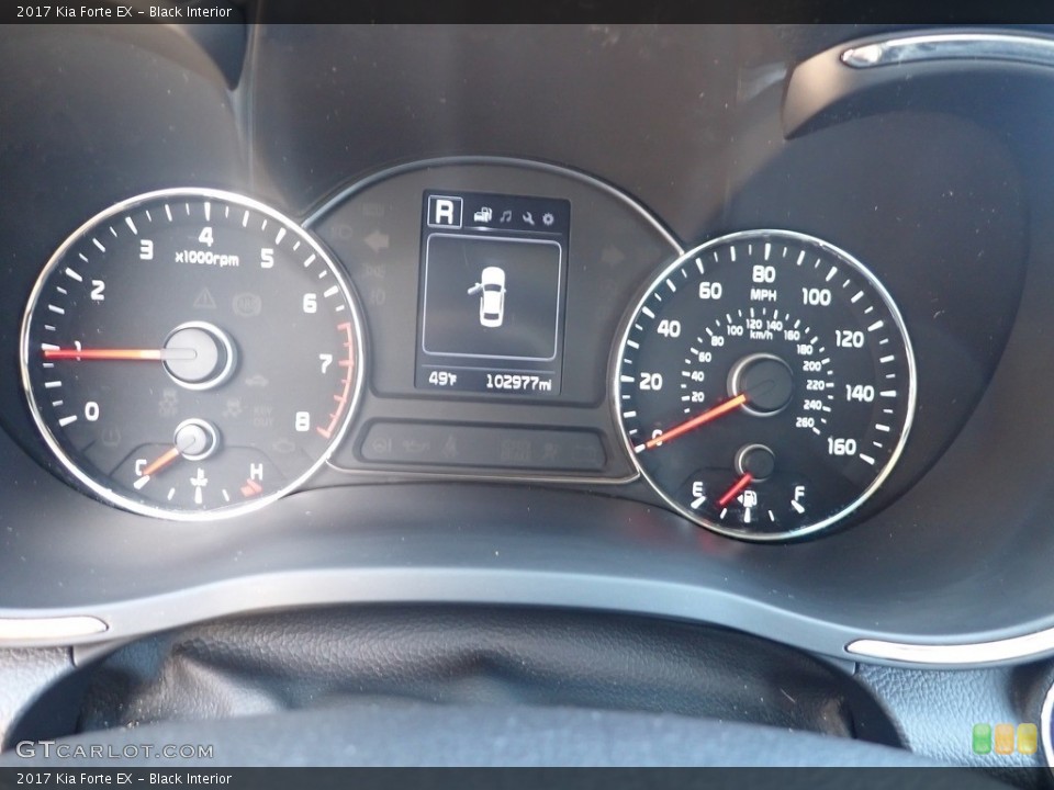 Black Interior Gauges for the 2017 Kia Forte EX #145787467