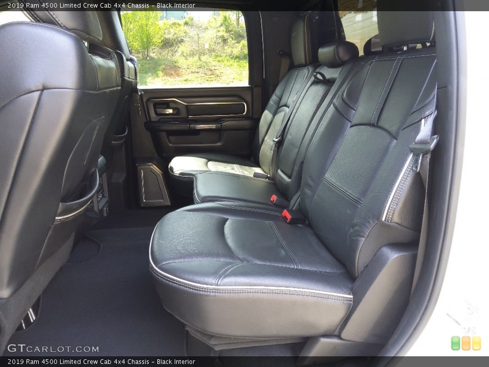 Black Interior Rear Seat for the 2019 Ram 4500 Limited Crew Cab 4x4 Chassis #145790888