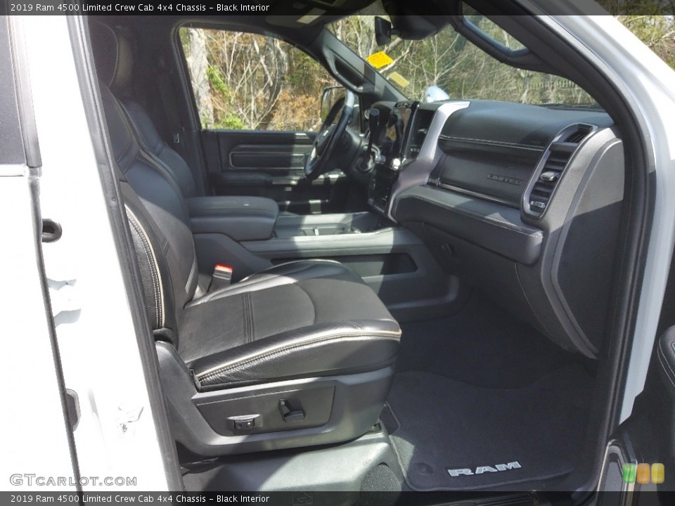 Black 2019 Ram 4500 Interiors