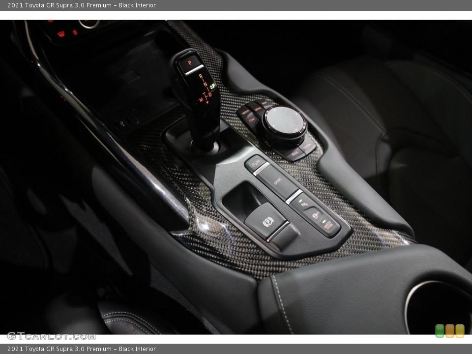Black Interior Transmission for the 2021 Toyota GR Supra 3.0 Premium #145791731