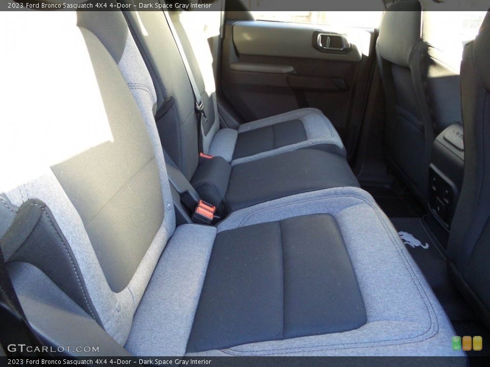 Dark Space Gray Interior Rear Seat for the 2023 Ford Bronco Sasquatch 4X4 4-Door #145791971