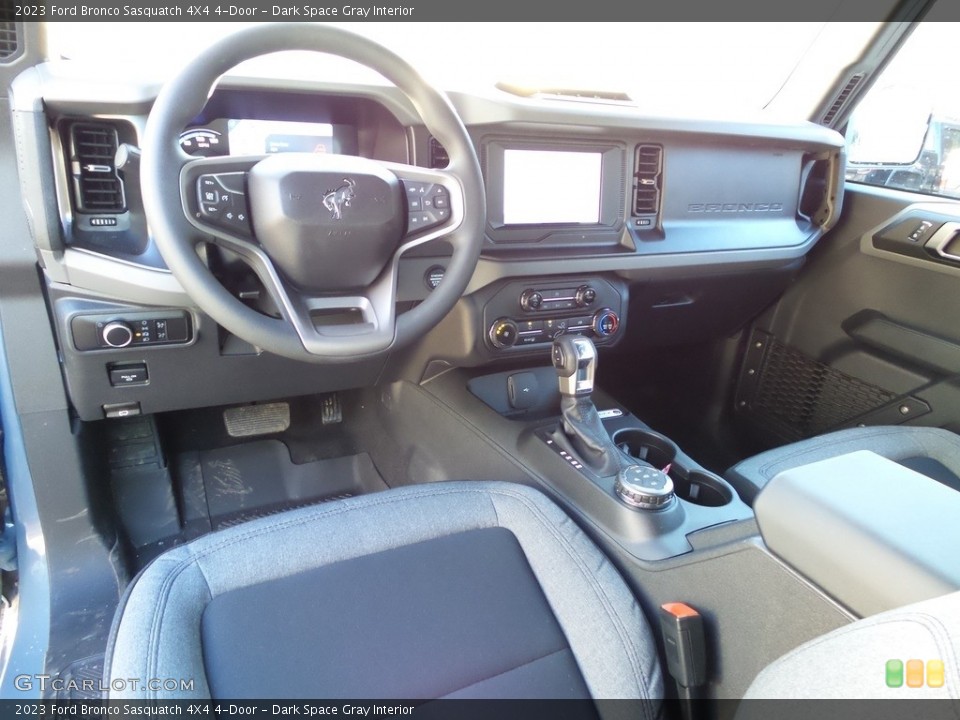 Dark Space Gray Interior Photo for the 2023 Ford Bronco Sasquatch 4X4 4-Door #145792007