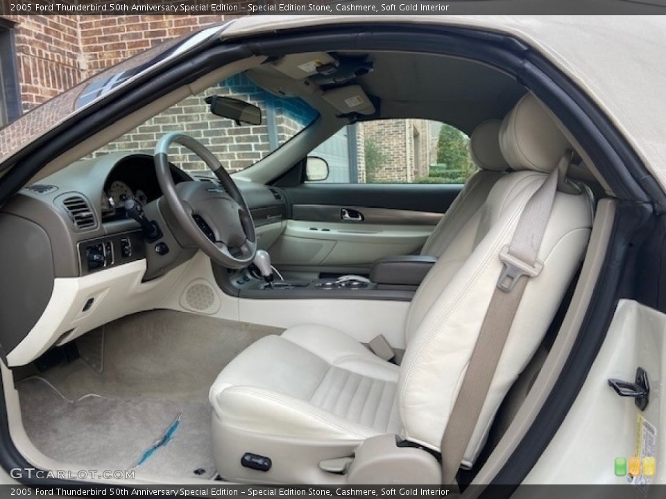 Special Edition Stone, Cashmere, Soft Gold 2005 Ford Thunderbird Interiors