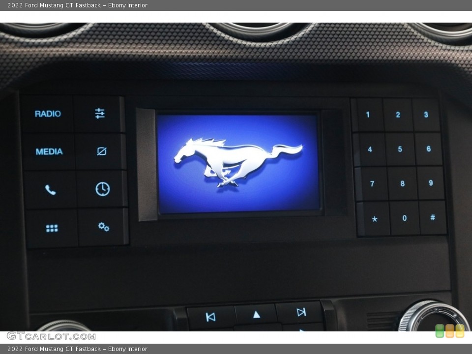 Ebony Interior Controls for the 2022 Ford Mustang GT Fastback #145792747