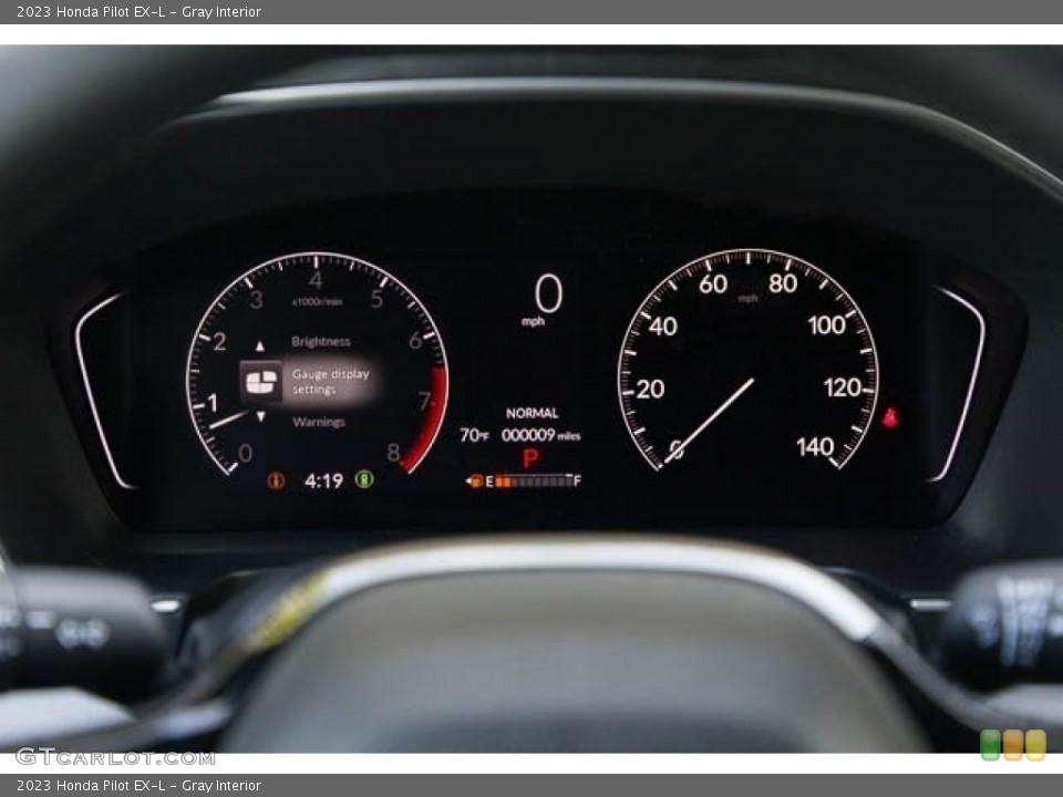 Gray Interior Gauges for the 2023 Honda Pilot EX-L #145792780