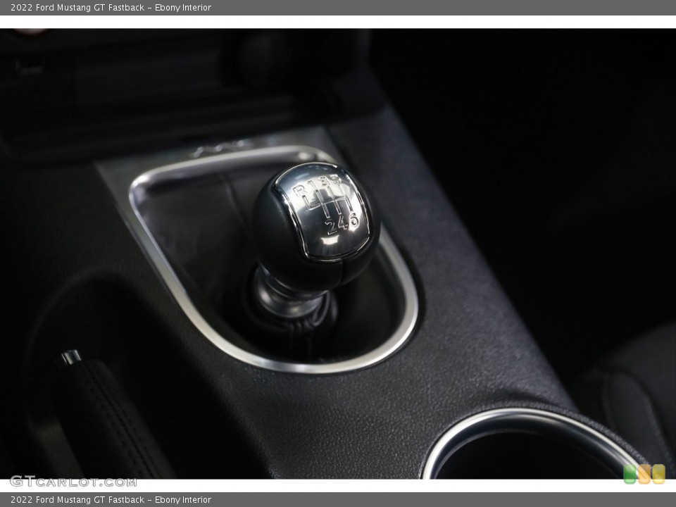 Ebony Interior Transmission for the 2022 Ford Mustang GT Fastback #145792843