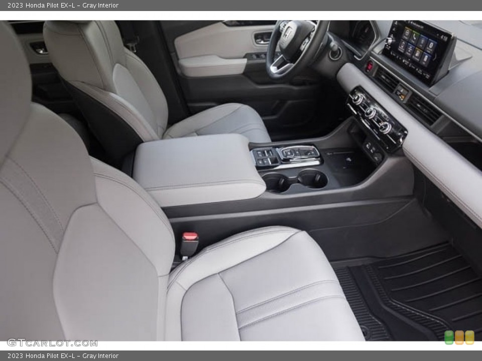 Gray Interior Front Seat for the 2023 Honda Pilot EX-L #145792996
